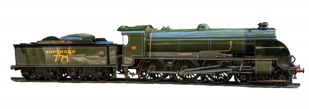 A photograph of locomotive 771 Sir Sagramore