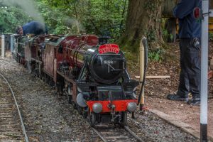 Ayrshire Yeomanry 5156 in steam at Haven Road station.